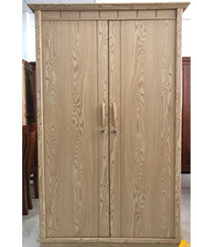 Tủ áo gỗ ép 1m2 màu sồi 